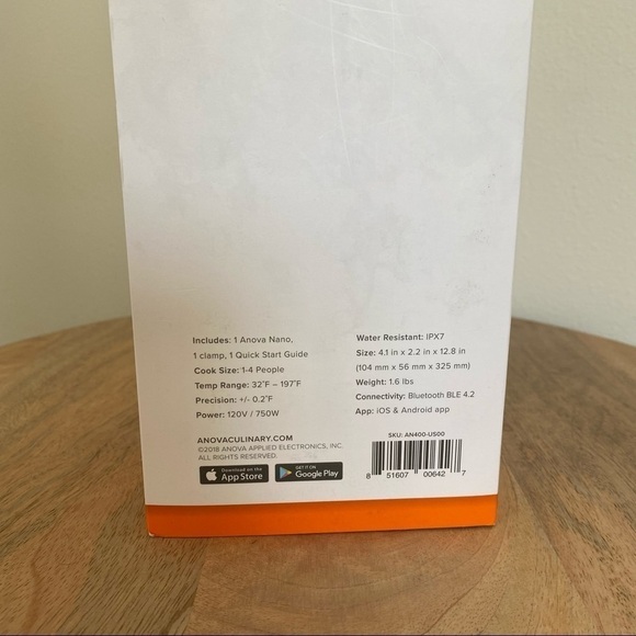 NWT Anova Precision Cooker Nano - Picture 4 of 7